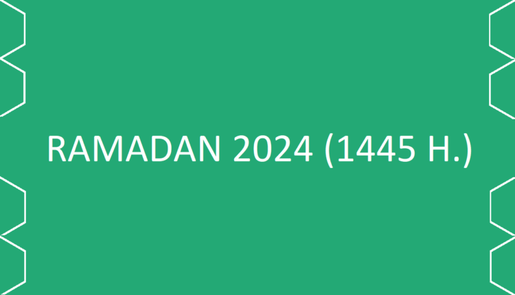 Ramadankalender for Arendal 2024 (1445 h.) – Det Muslimske Kultursenteret i Aust -Agder